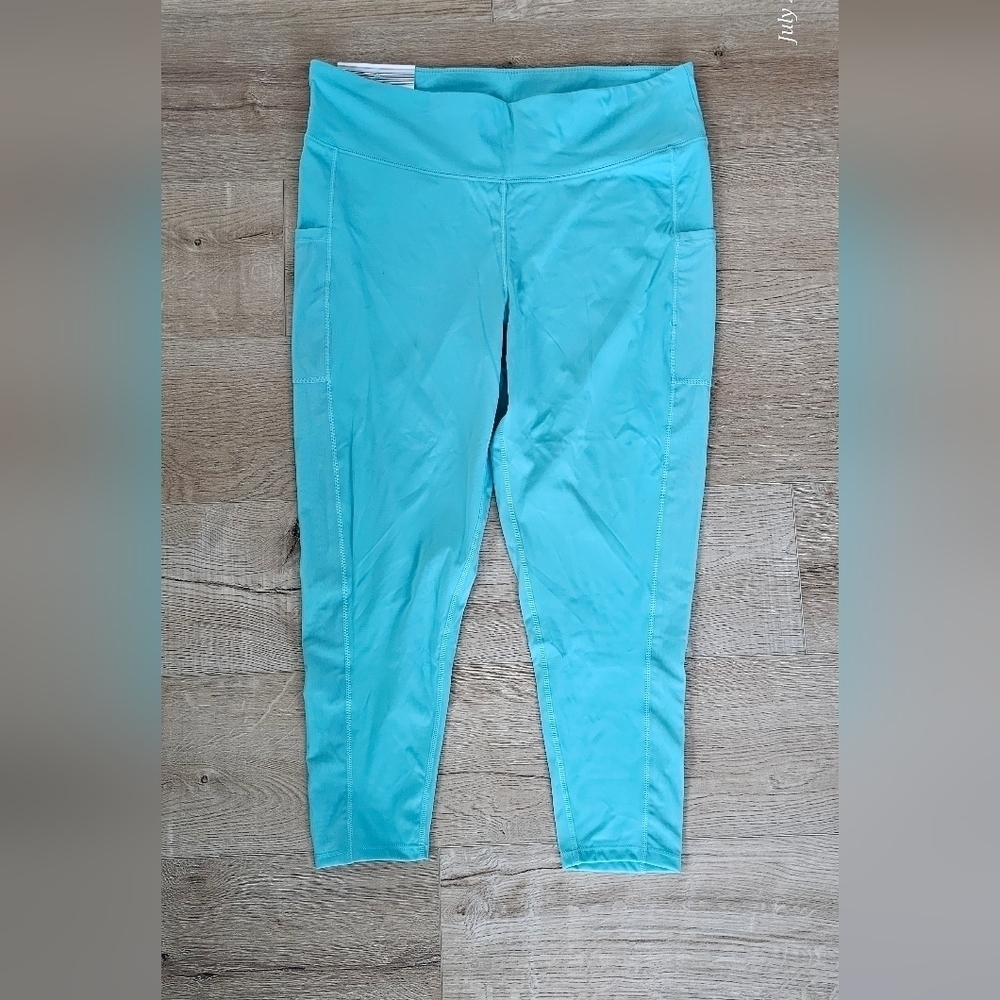 NWT Crane, XL Ladies' Fitness Tights, PHONE POCKET!